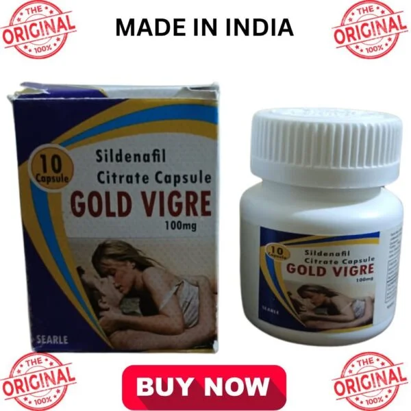 Original Gold Vigre Timing Delay 10 Tablets for Men - MADE IN INDIA